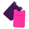 thumbnail image 1 of Hytrove 2Set Practical Design Rose Red Purple Wallet Phone Case Mobile Phone Accessory 11.8x7.9x0.4in, 1 of 5