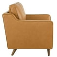 thumbnail image 4 of Modway Impart Modern Genuine Leather Upholstered Armchair in Tan, 4 of 7