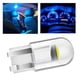 thumbnail image 2 of Paquete de 10 luces T10 para coche, luces de estacionamiento, luces de mapa, luces de posición laterales Azul oscuro, 2 of 9