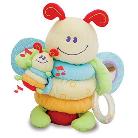Little Bird Told Me Lb3012 Burble Bee Musical Activity Crib Toy