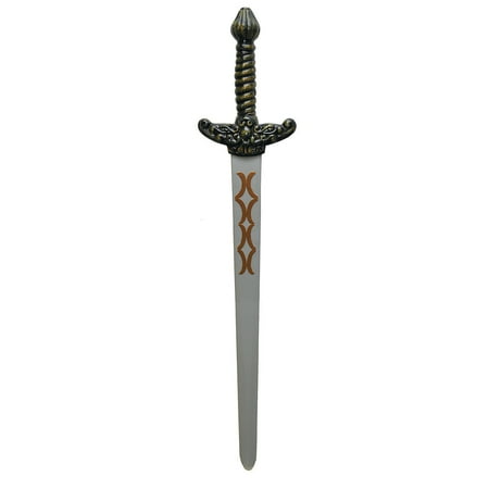 Fun Express - Sword Broad Two Handed 36 Inch for Halloween - Apparel Accessories - Costume Accessories - Costume Props - Halloween - 1