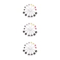 thumbnail image 1 of VONKY 10 Pieces Fruit Toothpick Cartoon Big Eye Pick Decoration Kitchen Party Big eye 3Set, 1 of 6