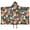 Pioneer Flower Floral, variant on Pioneer Flower Floral Print Pattern Hooded Bath Towel,50"x30" for Ages 3 To 12 Kids, Quick Dry Lightweight Soft Microfiber Hood Beach Towel Cover Up for Kids
