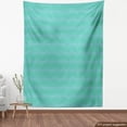 thumbnail image 4 of Abstract Fabric by the Yard Upholstery, Wavy Dots Little Circular Ellipse Ovals Gradient Waves, Decorative Fabric for DIY and Home Accents, Sea Green Azure Blue by Ambesonne, 4 of 5