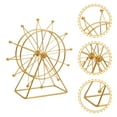 thumbnail image 3 of LOLIPPYY Iron Ferris Wheel Sculpture Decoration for Living Room, TV Cabinet, Bookshelf Display, 3 of 7