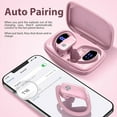 thumbnail image 4 of Wireless Earbuds Bluetooth Headphones 48hrs Play Back Sport Earphones with LED Display Over-Ear Buds with Earhooks Built-in Mic Headset for Workout, 4 of 6