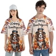 thumbnail image 4 of Happy Thanksgiving Cavalier King Charles Spaniel Welcome Thankful Fall Autumn All Over Print 3D Baseball Shirt Dog Lover Gifts Softball Sport - 02021, 4 of 6