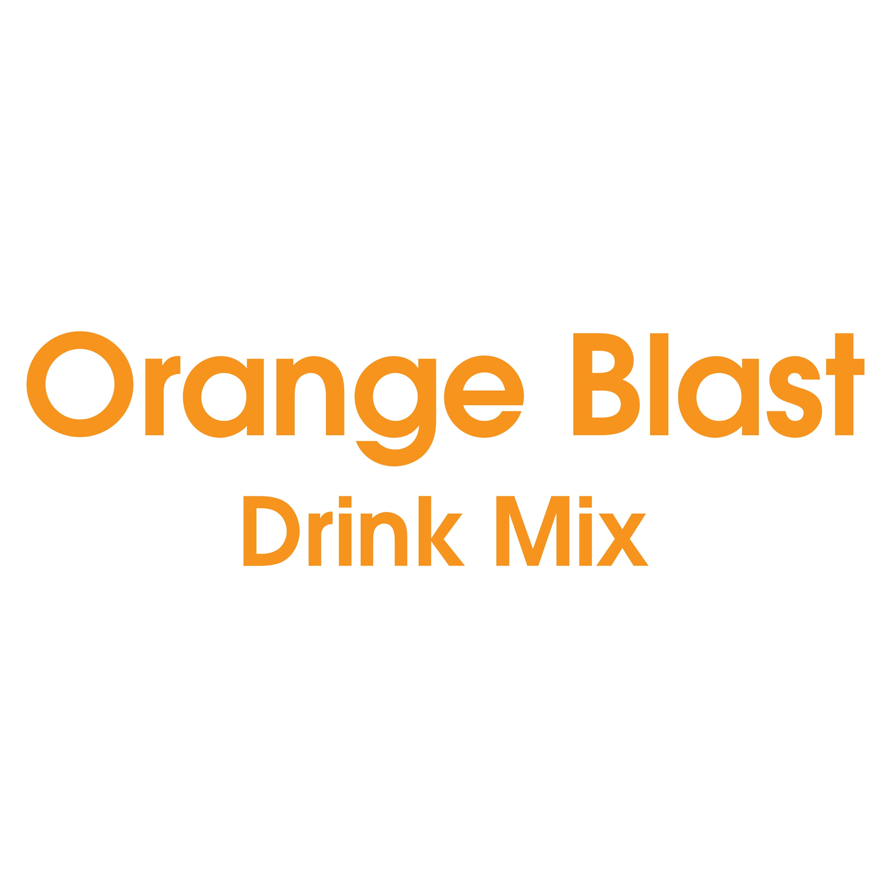 (12 pack) Great Value Sugar-Free Orange Blast Drink Mix Powder, 0.56 oz, 5 Count