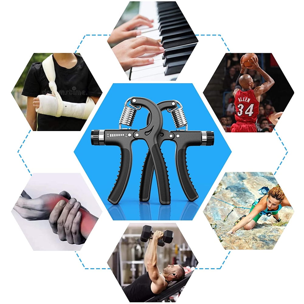Buy 560 Kg Grip Strengthener Exerciser Adjustable Hand Grips