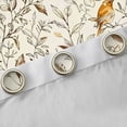 thumbnail image 4 of Erosebridal Gold Floral Black Out Curtains, Chic Bird Curtains Pack of 2 (42x63 Each) for Girls, 4 of 6