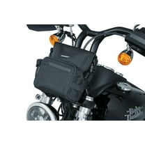 Kuryakyn 5219 Barrio Motorcycle Travel Luggage: Weather Resistant Roll Top Storage Bag with Bar Straps, Black