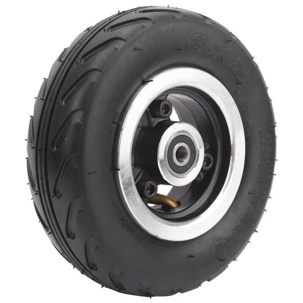 Neumático De Aire, Neumático 6x2, Rueda Neumática, Aleación De Aluminio Y Caucho Para Patinete Eléctrico Para Exteriores