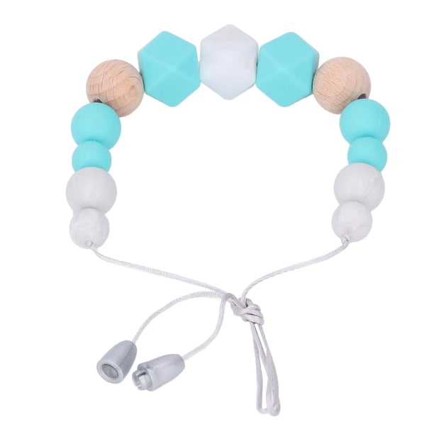 Collar Sensorial para Masticar Collar de Silicona para Dentición de bebé Juguetes para Masticar de Grado Alimenticio Juguetes para Morder Masticables ANGGREK Otros