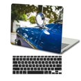 thumbnail image 4 of KSK KAISHEK Hard Shell Cover Compatible with MacBook Pro 15 inchs( Retina Display, 2016 - 2019) + Black Keyboard Cover Model A1990/A1707 Pink series 0669, 4 of 5
