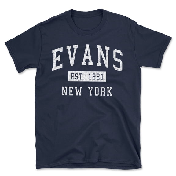 Evans New York Classic Established Men's Cotton T-Shirt