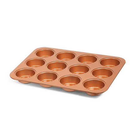 Stoneware Muffin Pan - Copper Chef Muffin Pan