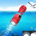 thumbnail image 4 of Soidarity IPX8 Linterna a prueba de agua Brillo Antorcha Reparación al aire libre Herramienta de iluminación de luz para acampar Senderismo Mochilero Rojo Soidarity OD029685-02, 4 of 6