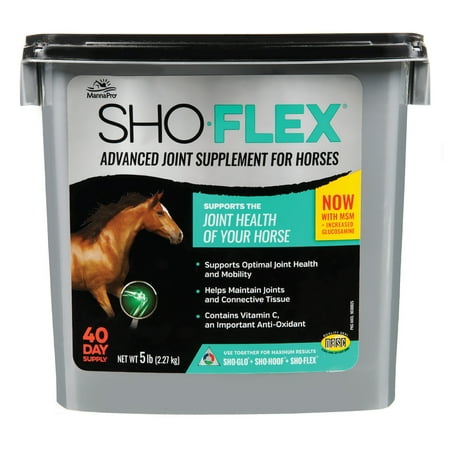 UPC: 0095668928520 | Manna Pro Sho-Flex Supplement for Horses  Formulated with MSM  Glucosamine  and Chondroitin  5 lb