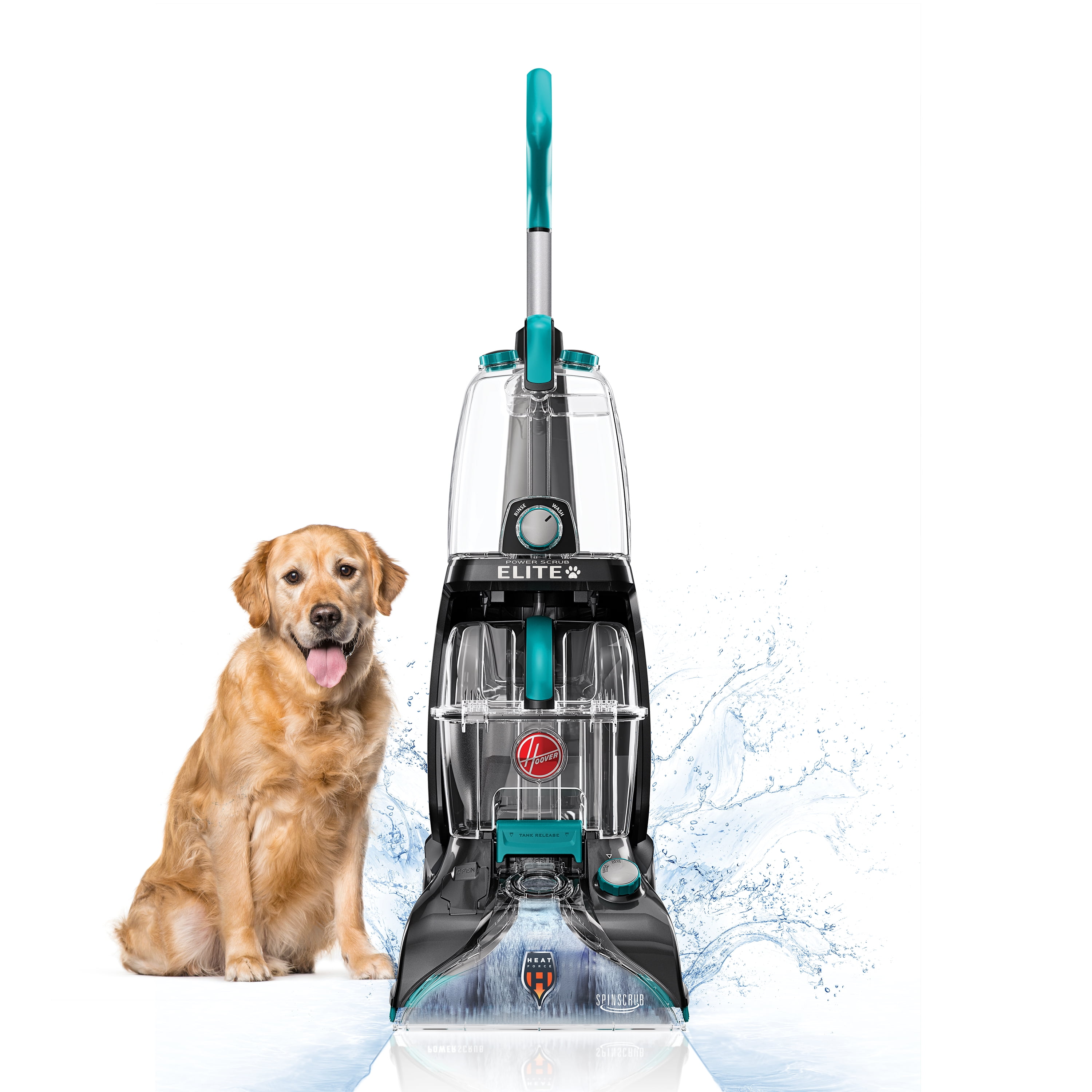 Hoover Power Scrub Elite Pet Carpet Cleaner with Heat Force FH50250V