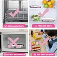 thumbnail image 4 of Stainless Steel Bento Box for  1000ml - 3 Compartment Lunch Box for Adults, Leakproof  Container,  Metal Lunch Box with  Seal, /Dishwasher Safe (), 4 of 6
