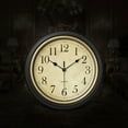 thumbnail image 4 of Nordic Vintage Wall Clock European Quiet Clocks Living Room Decoration Time Reminders Wall Decors Home Wall Clocks, 4 of 5