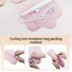 thumbnail image 5 of Silicone Curling Iron Heatproof Cover High Temperature Heat Insulation Mat Travel Convenient Multi-function Silicone Storage Bag Feature:Quantity: 1Pcs Colour: P-ink,Gray,Green,Blue, 5 of 6