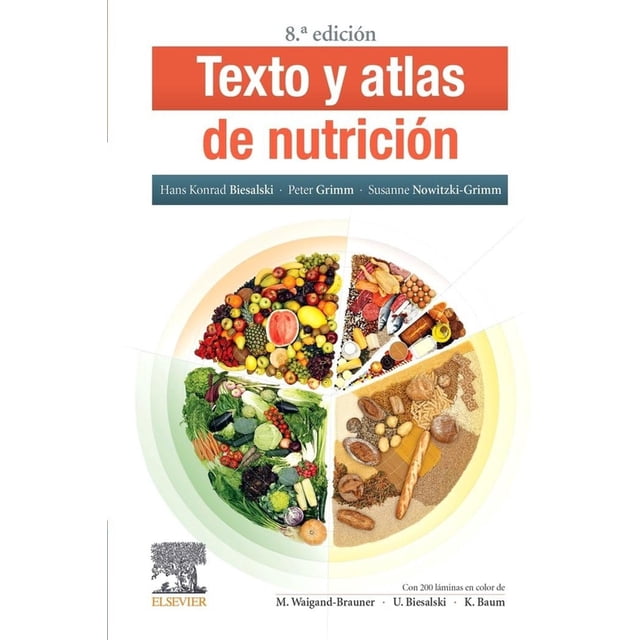 Texto Y Atlas De Nutrición 8va Edición Blanco