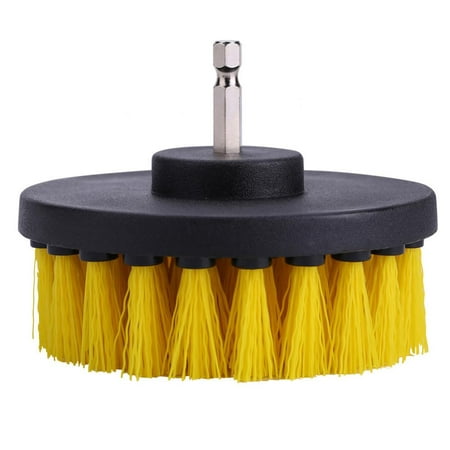 Yosoo Tile Grout Cleaner Bathtub Toilet Brush PP Bristles Drill Attachment Cleaning Tool, Tile Cleaning Brush, Tile (Best Way To Clean Bathtub Grout)