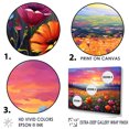 thumbnail image 3 of Designart "Pastel Meadows At Dusk I" Flower Floater Framed Canvas Prints, 3 of 5