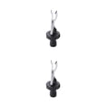 thumbnail image 1 of Toystoory Vierta y beba vino con confianza - Copas de vino de plástico Copas de vino livianas Tapón de botella Vertedor sellado Negro y negro 1 negro y negro 1 2Conjunto, 1 of 6