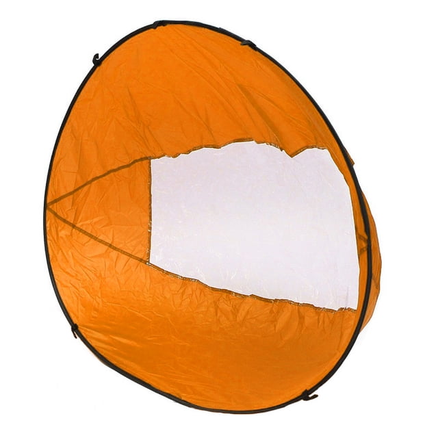 FLhrweasw Paleta Viento Plegable para Barco Vela Viento A Favor Del Viento (naranja)