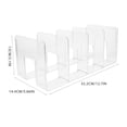thumbnail image 2 of BRIGHTFUFU 1Pack Magazine Rack Holder Clear Book Stand Acrylic for Books and Documents in Classrooms and Offices, 2 of 8