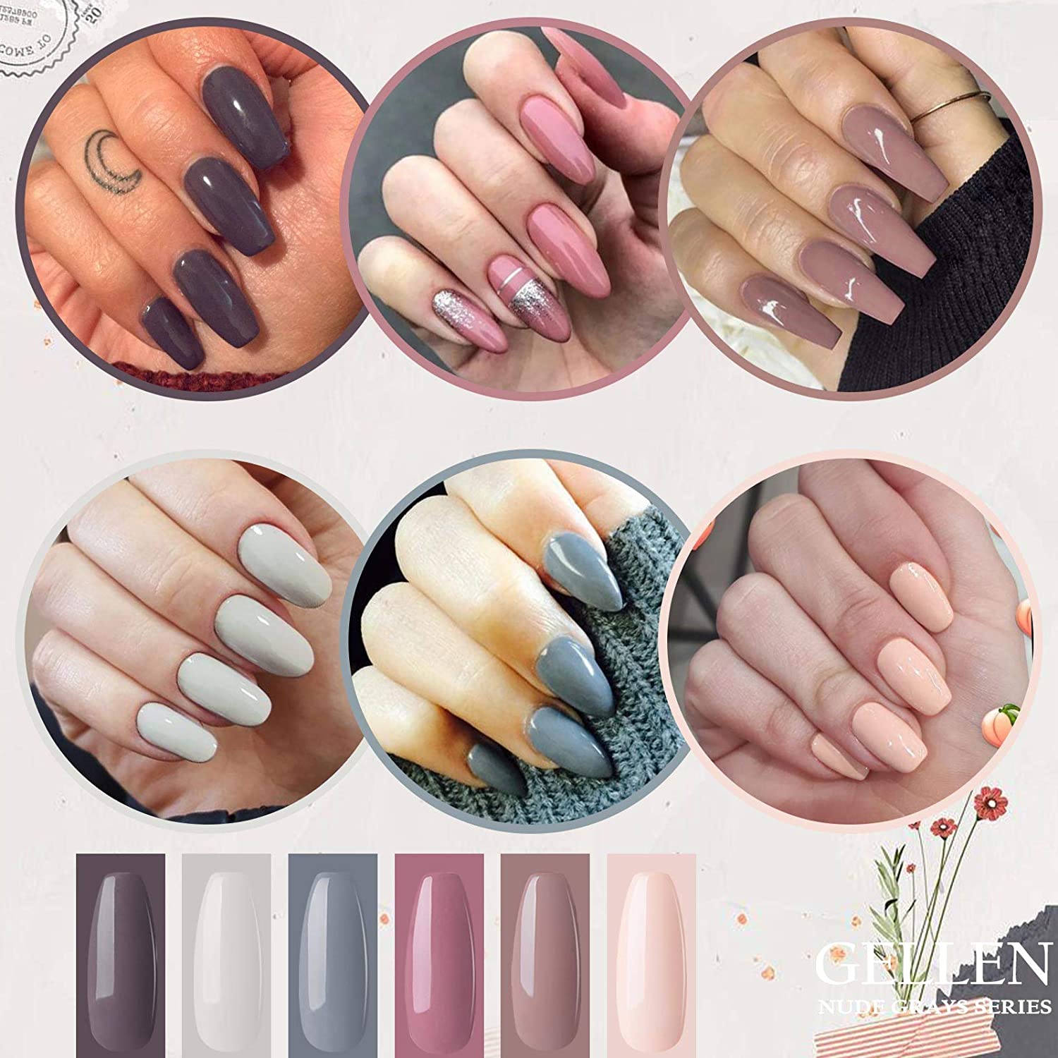 Gellen Gel Nail Polish Starter Kit with 54W UV Lamp photo 2