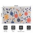 thumbnail image 5 of Pioneer Flower Floral Print Pattern Door Rugs,Washable Non Slip Door Mats Indoor,Decorative Door Mats,Entry Mat Indoor for Entrance,Bedroom,Kitchen,Bathroom,17"x30", 5 of 6