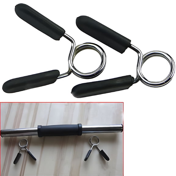 BESTSKY 1Pair 25mm Gym Weight Bar Barbell Sp Collar Clip Dumbbell Lock Clamp Tool