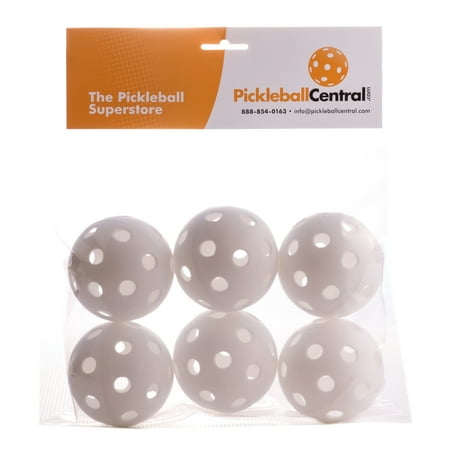 Jugs Pickleballs - White 6 Pack