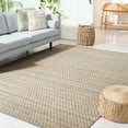 thumbnail image 2 of SAFAVIEH Natural Fiber Kalisha Geometric Area Rug, Natural/Grey, 8' x 10', 2 of 8