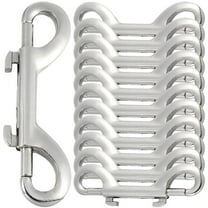 HEANUJJ 12Pcs Zinc Alloy Double Ended Bolt Snap Hooks for Dog Leash Certified 2.75X1.10X0.31In
