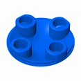 thumbnail image 1 of 100pcs Plate Brick 2654 54196 2x2 High-Tech Changeover Catch For Building Blocks Part DIY Educational Creative Gift Toys blue-100pcs, 1 of 6
