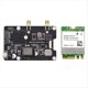 thumbnail image 3 of Para 5 PCIe A M.2 e KEY con Placa de Expansión PoE HAT+ RTL8822CE Tarjeta de Red Inalámbrica de Banda Dual para RPI 5, 3 of 5