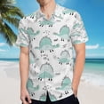 thumbnail image 5 of High Quality Hawaiian Shirts for Men Short Sleeve Aloha Beach Shirt Floral Summer Casual Button Down Shirts Blouses I4KYSA, 5 of 7
