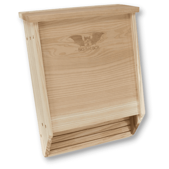 Wildyard Cedar Bat House, 2 Chamber, Holds up to 75 Bats, Outdoor Mount, Natural Pest Control