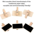 thumbnail image 4 of 100 Pieces Mini Blackboard, Mini Chalkboard Signs Rectangle Message Blackboard 26s, 4 of 5