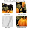 thumbnail image 4 of luoweisi Men's Beach Shorts Quick Dry Swim Trunks with Mesh Lining Thanksgiving Pumpkin 2XL, 4 of 5