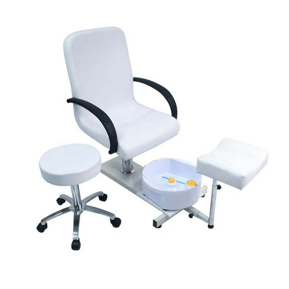 illa Lava Cabeza Ceramica Estetic Salón Belleza Profesional Color Blanco Forma de la base Rectangular Tipo de respaldo Fijo