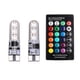 thumbnail image 3 of LED Ancho para Puerta Coche Lateral T10 RGB Con Mando A Distancia 2 Uds., 3 of 8