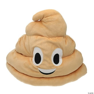 Emoji Poop Hat Poo Shape Head Cell Phone Emoticon Text Message