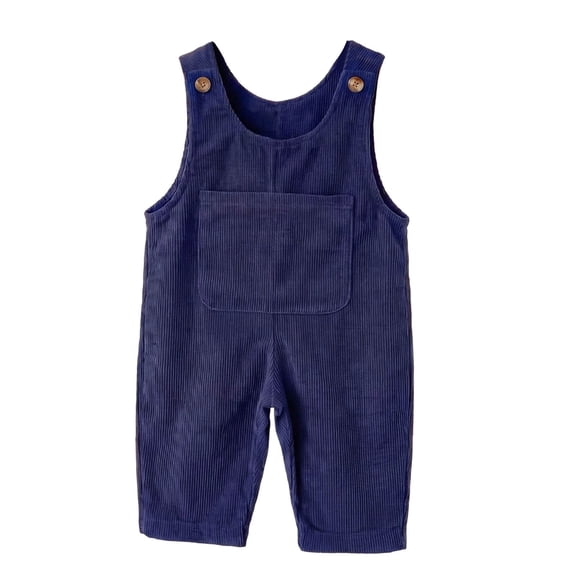 ATOGUTA Corduroy Overalls for Girls Kids Casual Sleeveless Jumpsuit With Front Pocket Size 6M-4T
