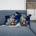 thumbnail image 2 of Merry Christmas and Happy New Year Santa Bernese Mountain Dog Holiday Xmas Winter 2025 Pillow Cushion Double Sided Berner Lover Gifts Throw Pillow - 00024, 2 of 4