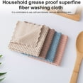 thumbnail image 1 of PENGXIANG Cleaning Cloth Home Kitchen Counter Sink Dish Washing Cloth Microfiber Water Absorption Rag, 1 of 9